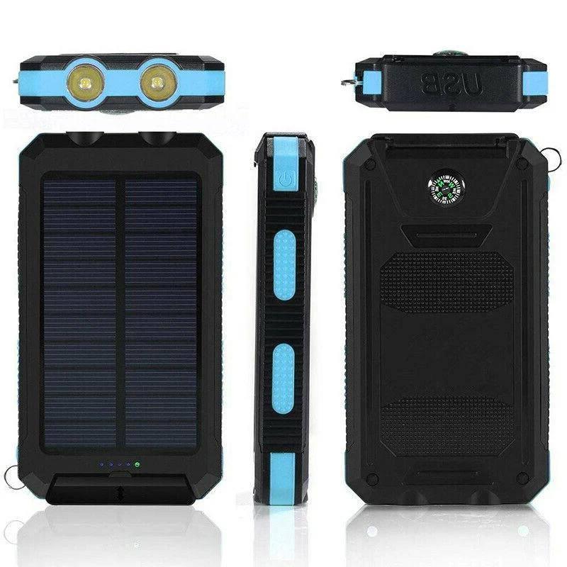 500000mAh Solar Charger Waterproof Power Bank External - Image 17