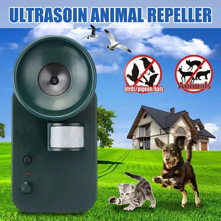 5000sqft 9v Dc Ultra Sonic Cordless Pest Animal Repeller Outdoor Safely Repel Various Animal - Image 7