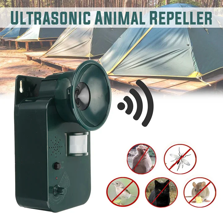 5000sqft 9v Dc Ultra Sonic Cordless Pest Animal Repeller Outdoor Safely Repel Various Animal - Image 9
