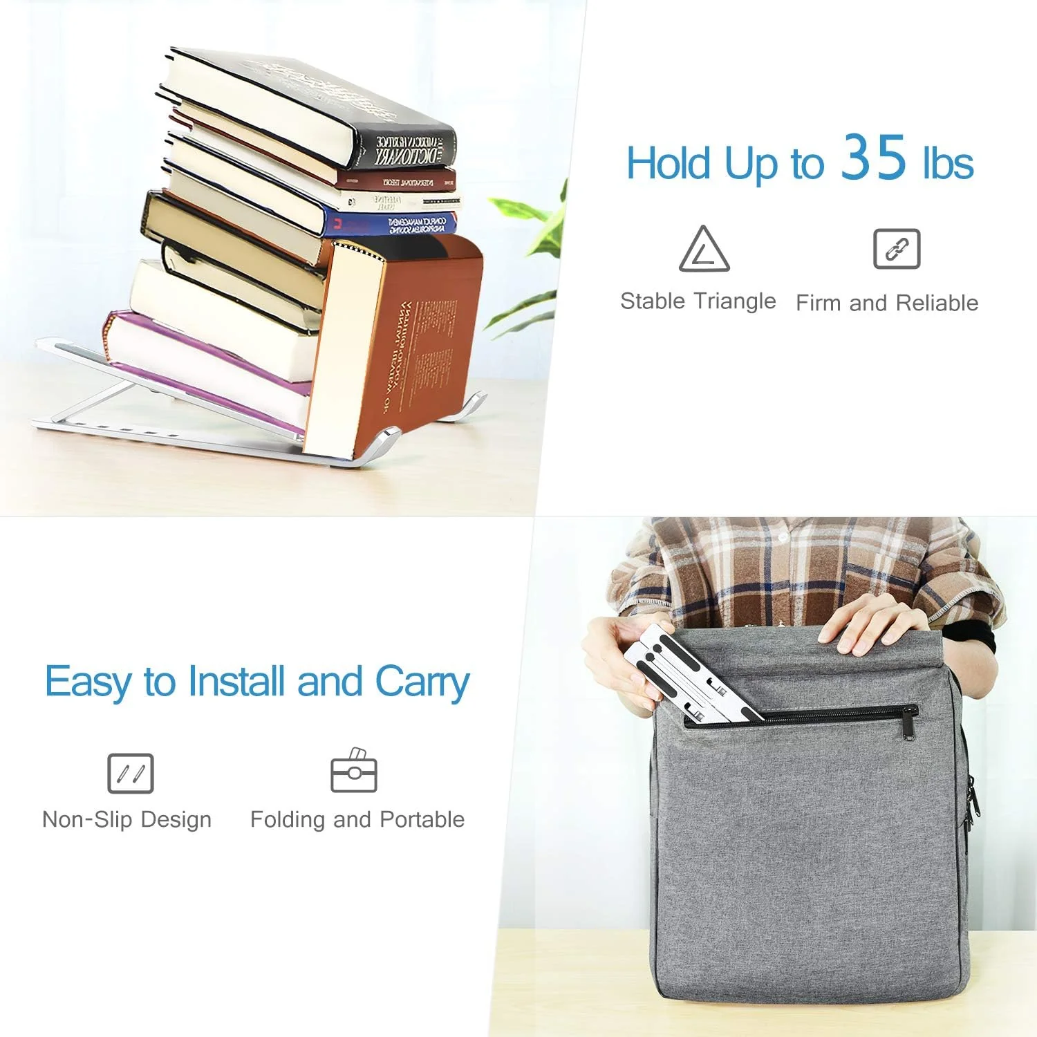 Foldable Portable Laptop Stand - Image 5