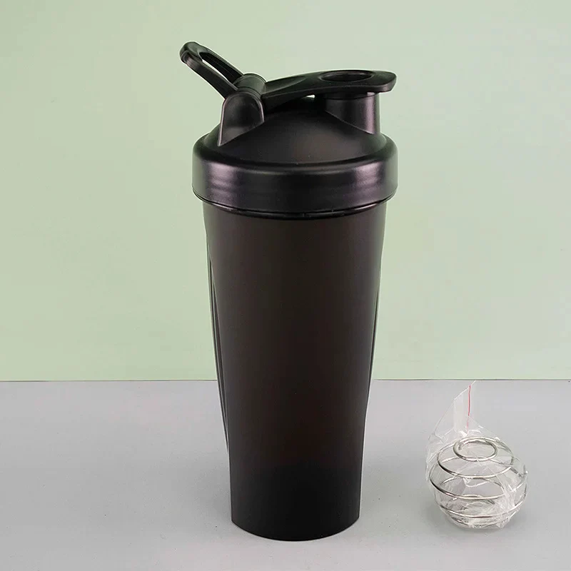 600ml Leak-Proof Protein Shaker Bottle with Mixing Ball - Image 5