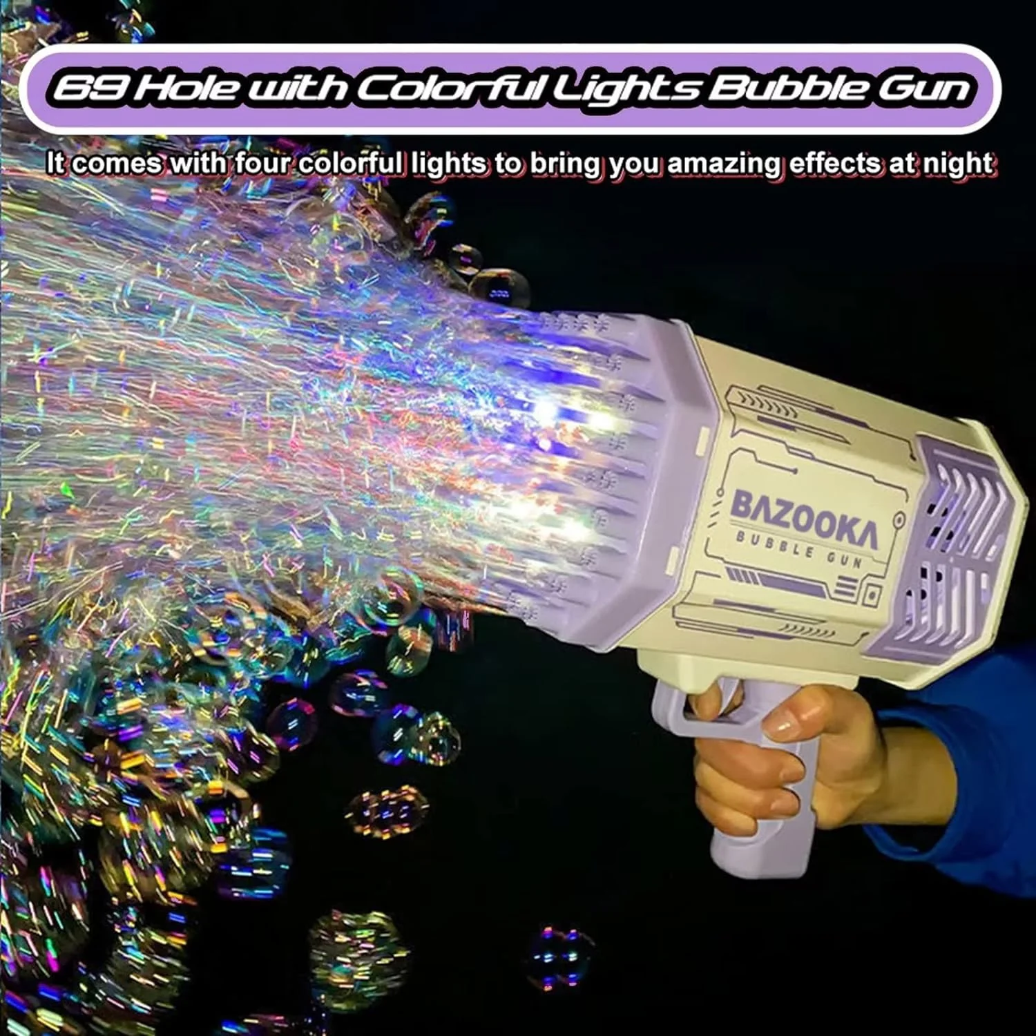 Bubble Gun Blaster Toy - Image 4