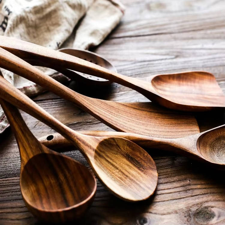 6pcs Wooden Utensils Set - Image 3