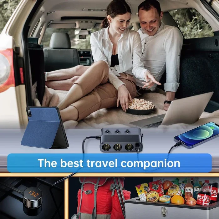 7-in-1 Car Cigarette Lighter Adapter - Image 9