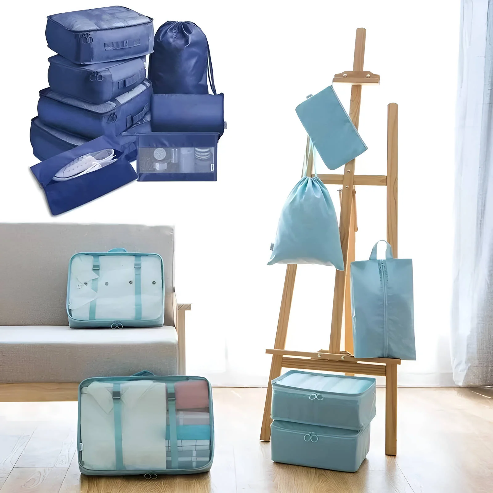 7 Set Packing Cubes For Travel - Image 5