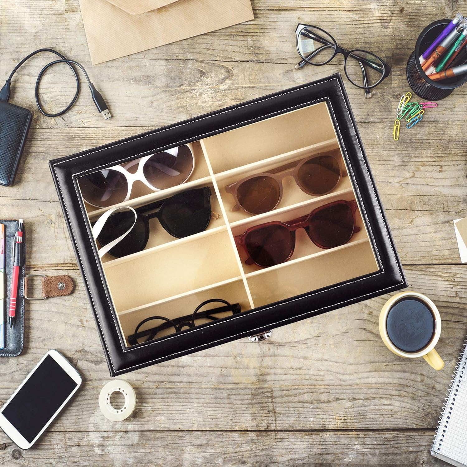 Sunglass Organizer Storage - Image 3