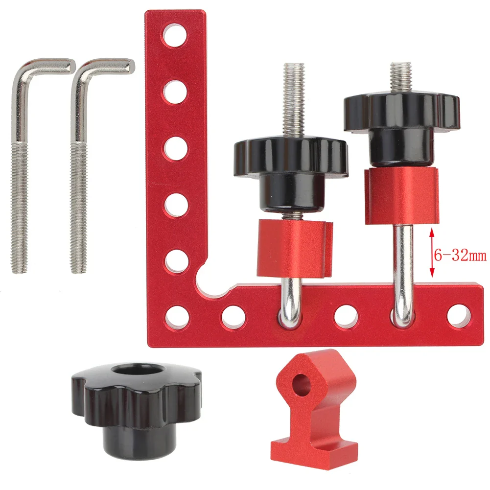 90° 120mm Woodworking Clamps - Image 4