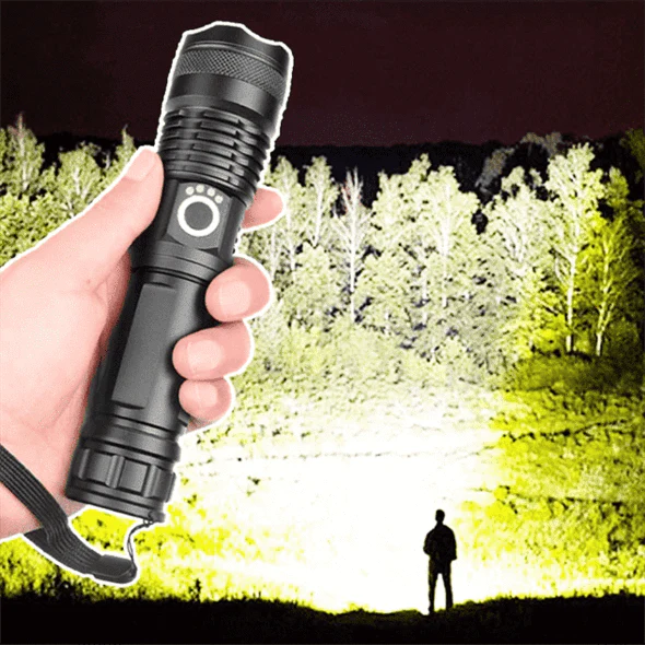 90000 Lumens Xhp50.2 Most Powerful Flashlight - Image 2