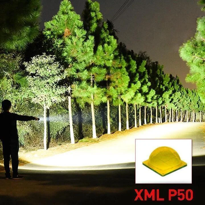 90000 Lumens Xhp50.2 Most Powerful Flashlight - Image 6