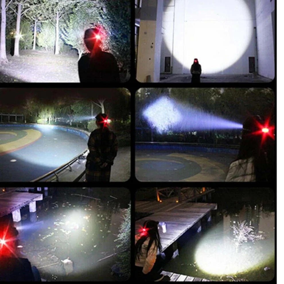 990000LM Rechargeable LED Headlamp - Image 9