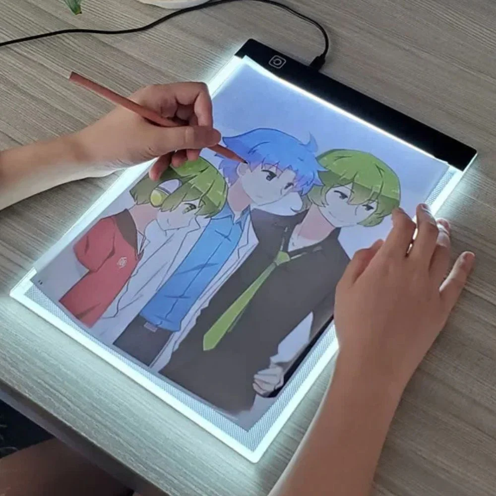 A4 A5 Ultra-Thin LED Drawing Tablet for Tracing & Sketching - Image 3