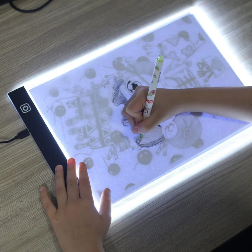A4 A5 Ultra-Thin LED Drawing Tablet for Tracing & Sketching - Image 6