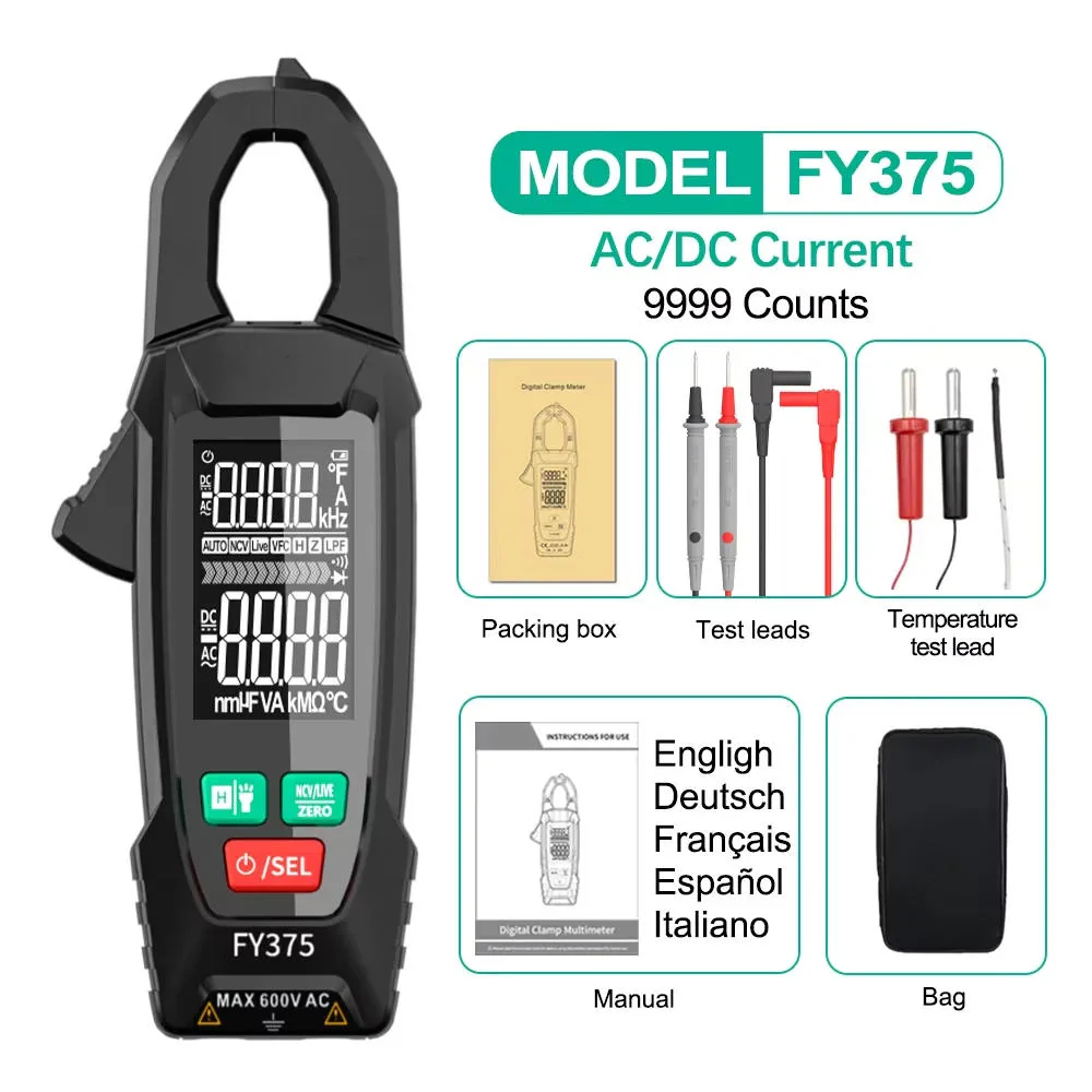 AC DC Clamp Electric Meter - Image 13