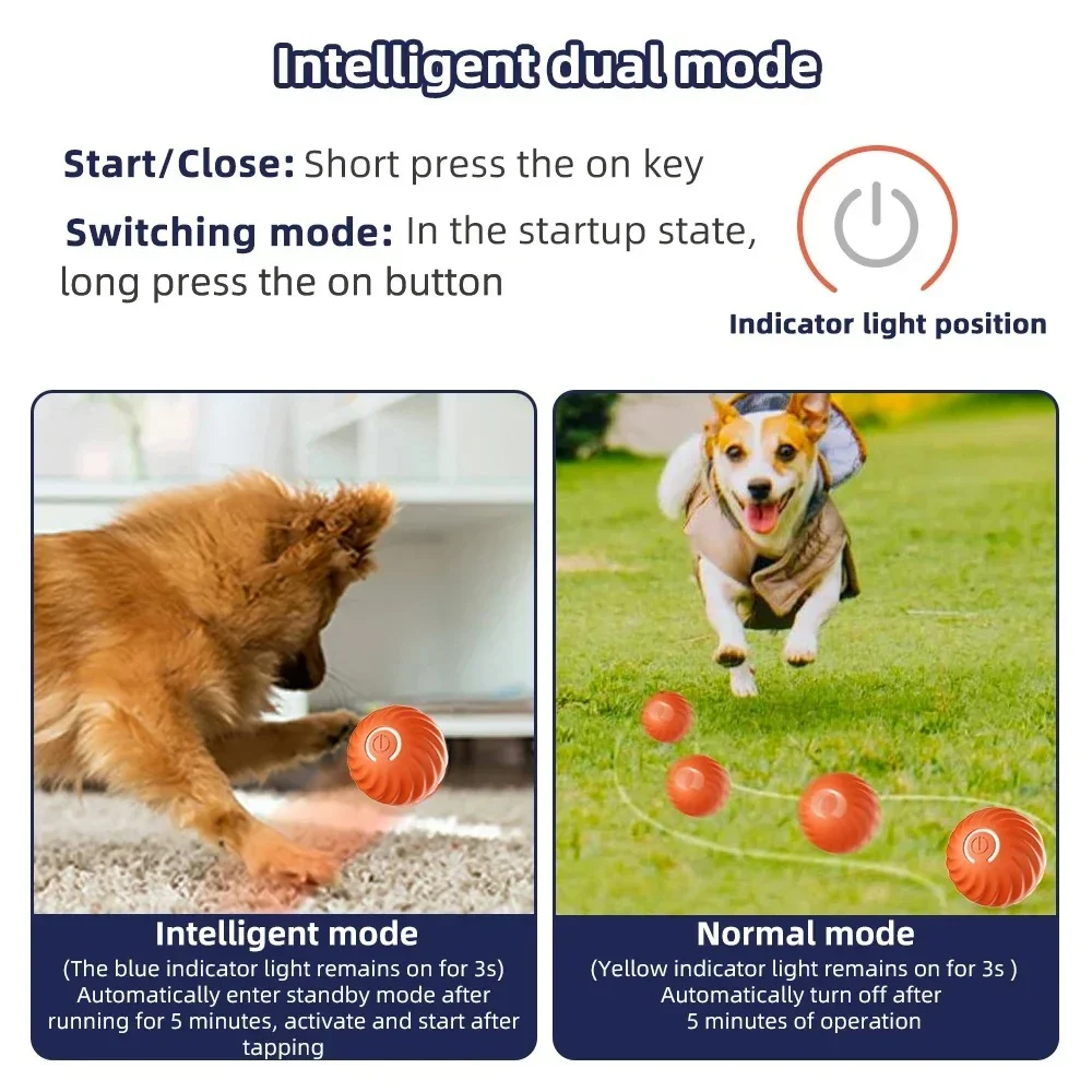 Active Rolling Ball Anti-Anxiety Automatic Moving Ball - Image 4