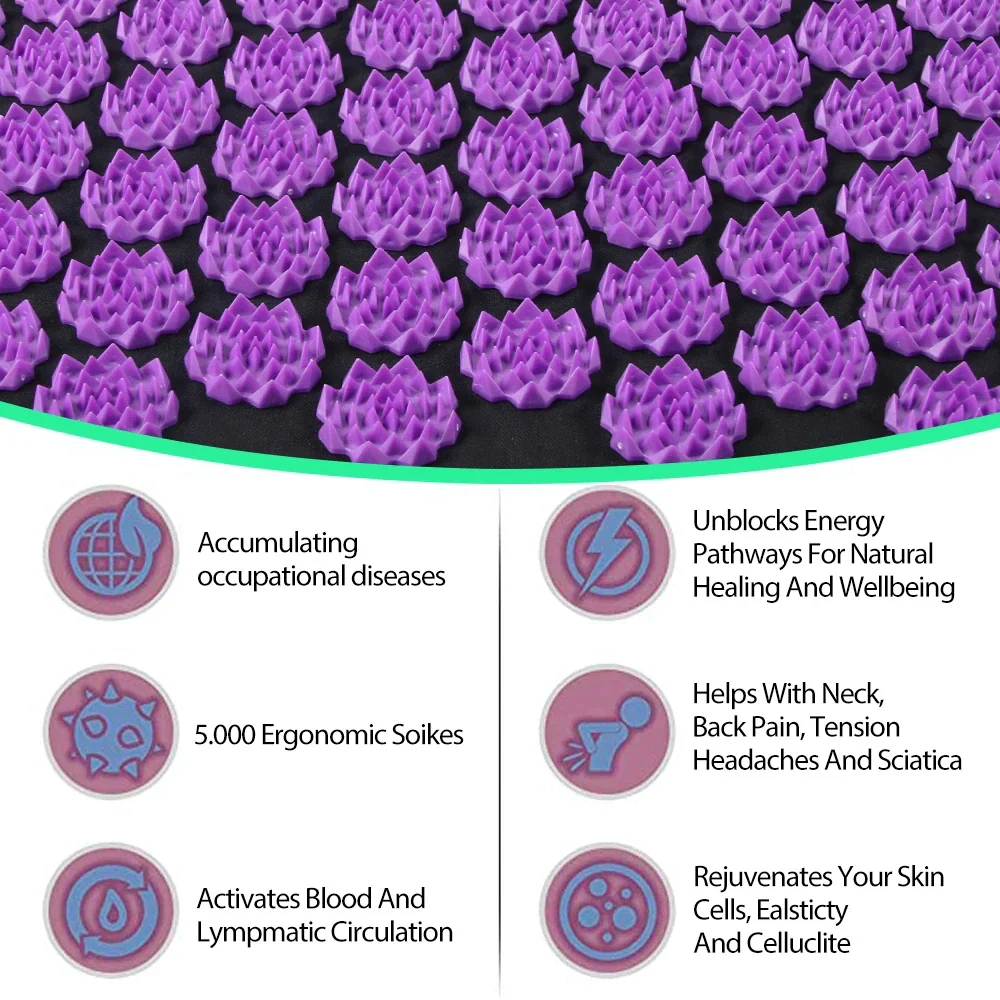 Acupressure Yoga Mat - Image 4