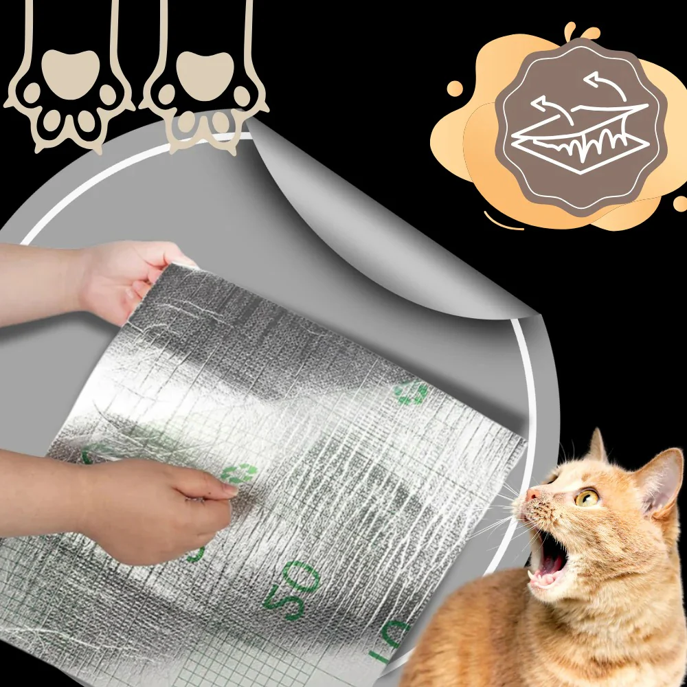 Adhesive Wall Mounted Cat Scratch Pad - Image 10