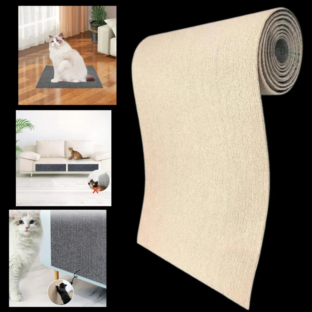 Adhesive Wall Mounted Cat Scratch Pad - Image 7