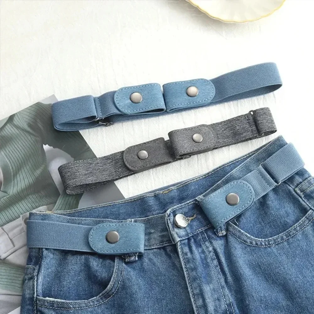 Adjustable Elastic Invisible No Buckle Belt - Image 2