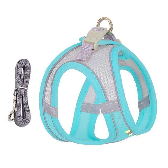 Adjustable Harness and Leash Set for Small Dogs and Cats - Image 2