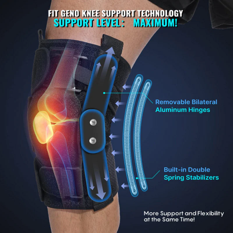 Adjustable Hinged Knee Brace For Meniscus Tear - Image 3