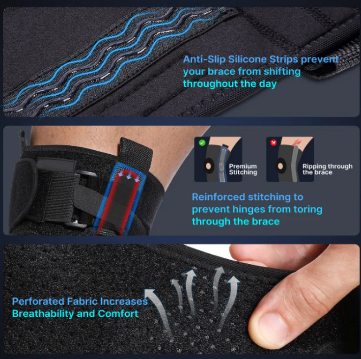 Adjustable Hinged Knee Brace For Meniscus Tear - Image 5