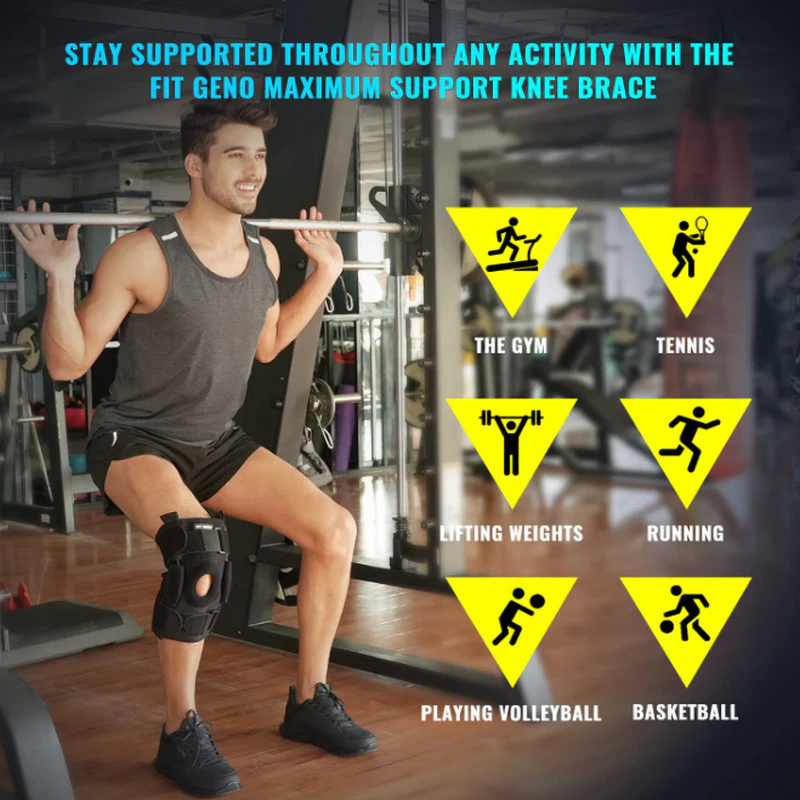 Adjustable Hinged Knee Brace For Meniscus Tear - Image 7