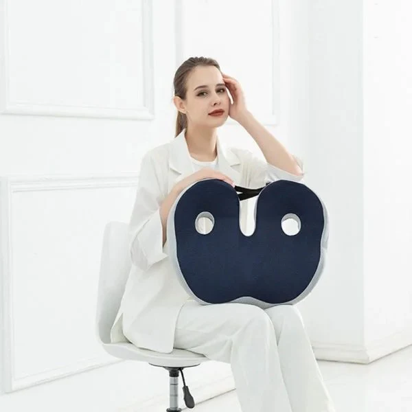 Adjustable Memory Foam Sit Bone Relief Seat Cushion - Image 9