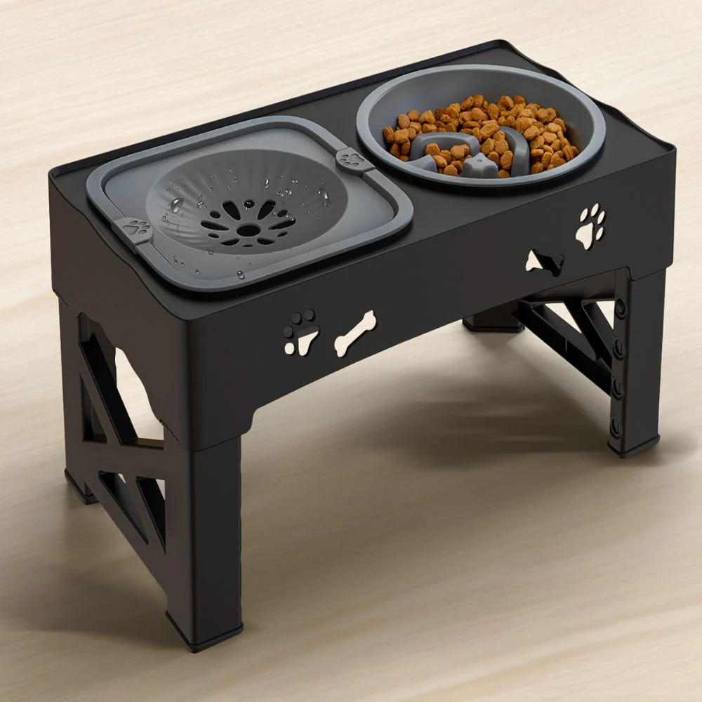 Adjustable Raised Pet Dog Slow Feeder - Image 4