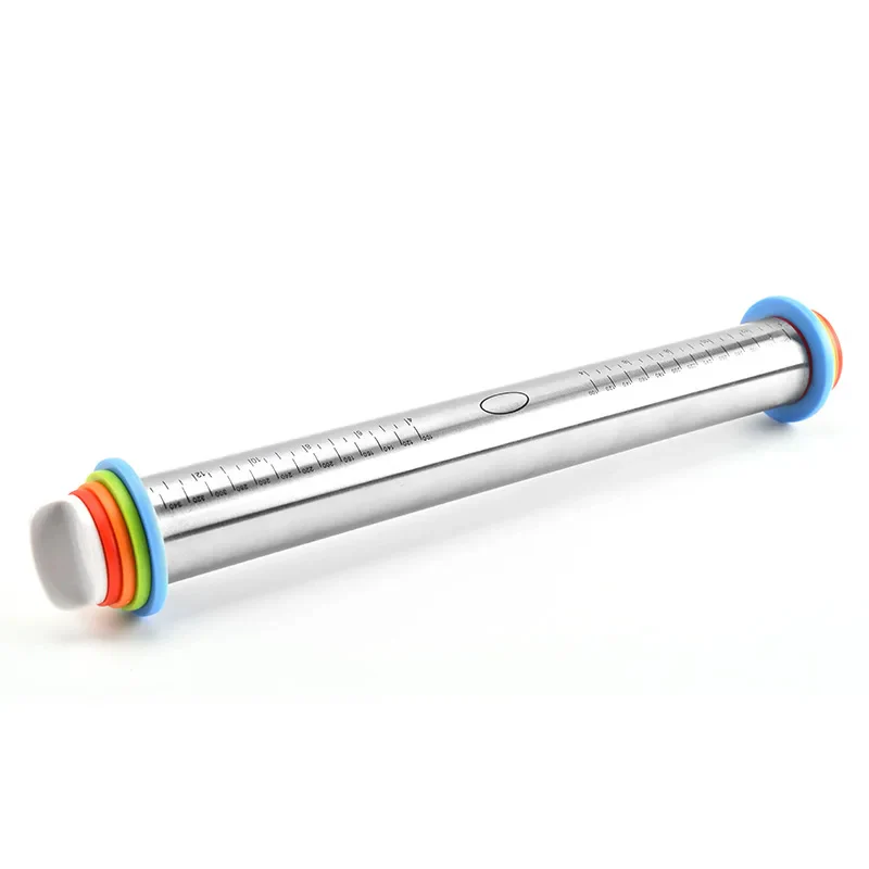 Adjustable Rolling Pin with Rings - Image 4
