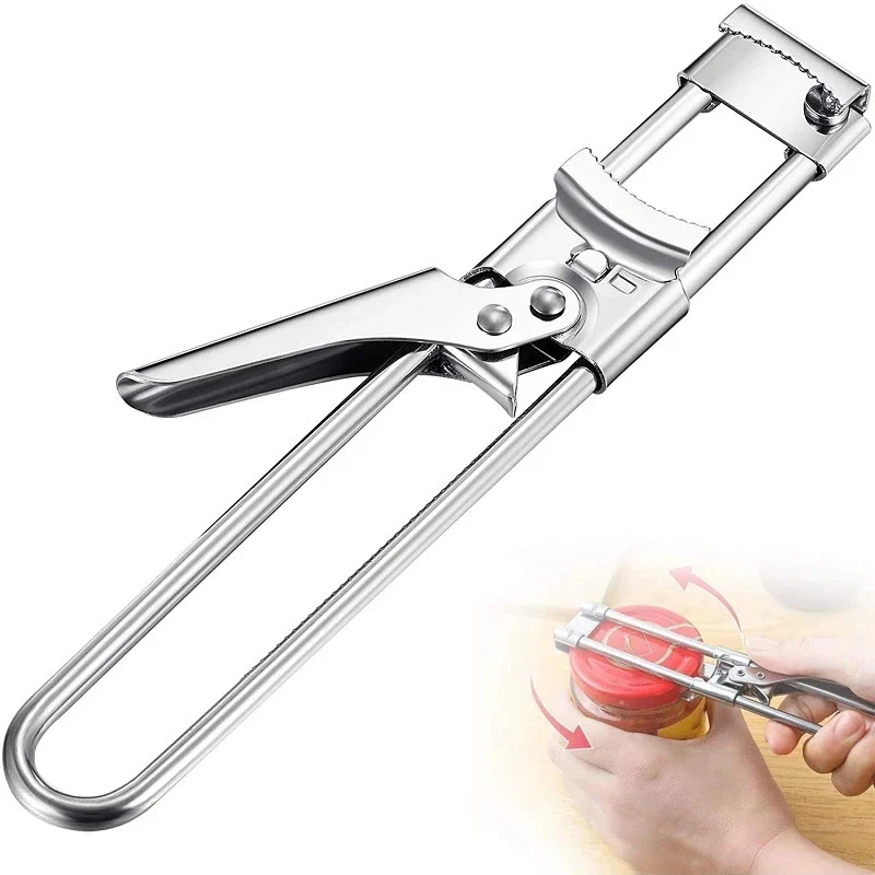 Adjustable Stainless Steel Multi Function Jar Opener - Image 4
