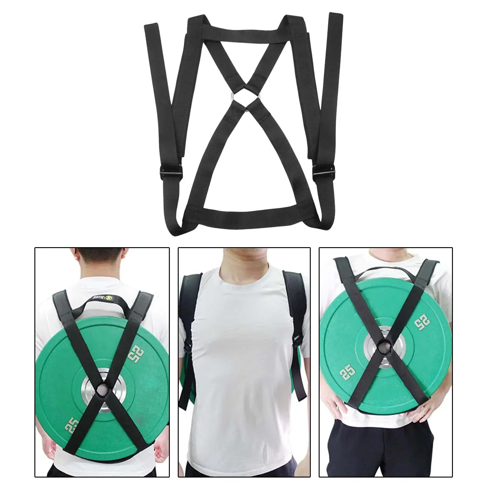 Adjustable Weighted Training Vest for Barbell Plates - Image 4