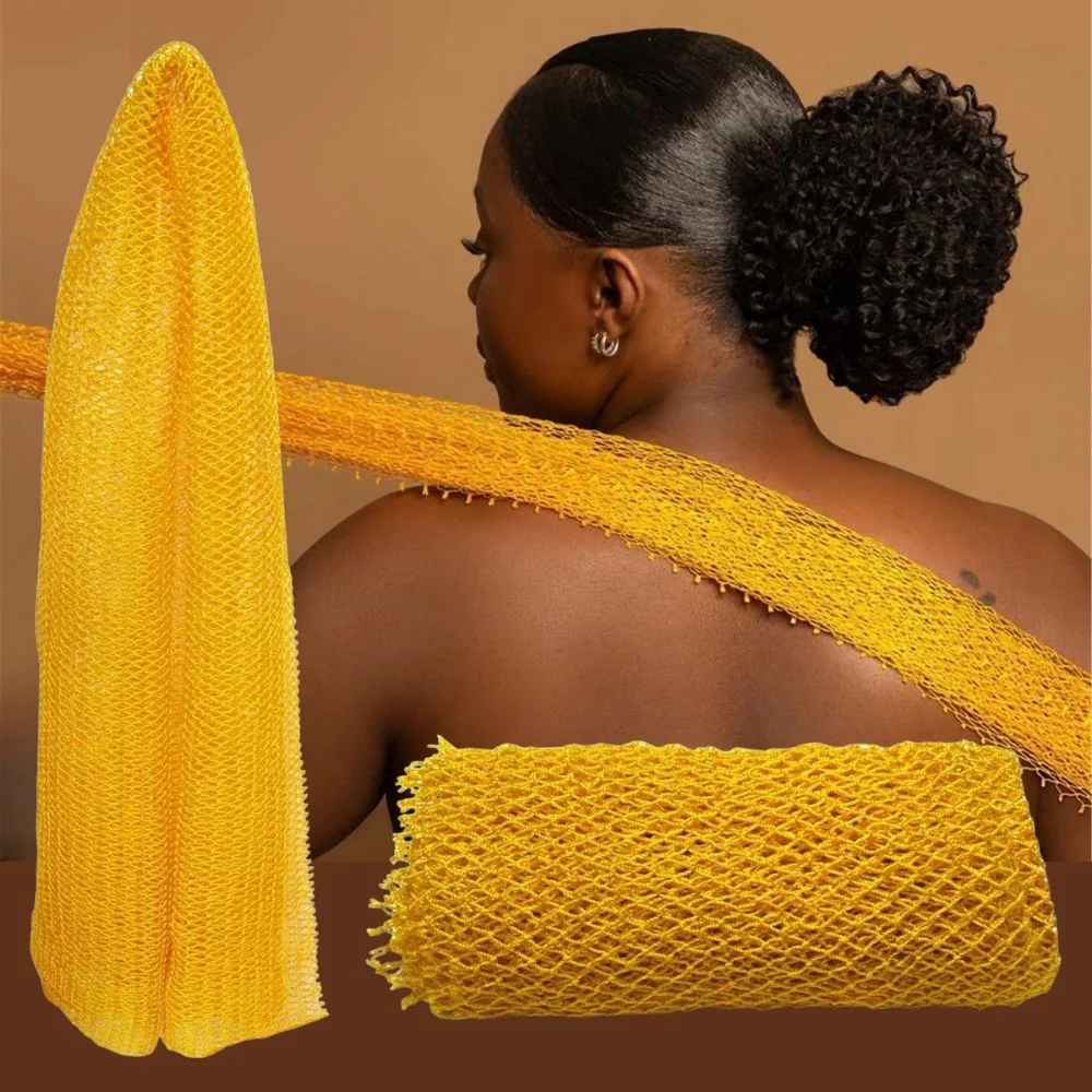 African Net Sponge Exfoliating Bath Scrubber
