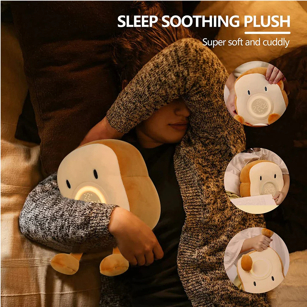 Alarm Clock Plushie with Night Light - Image 2