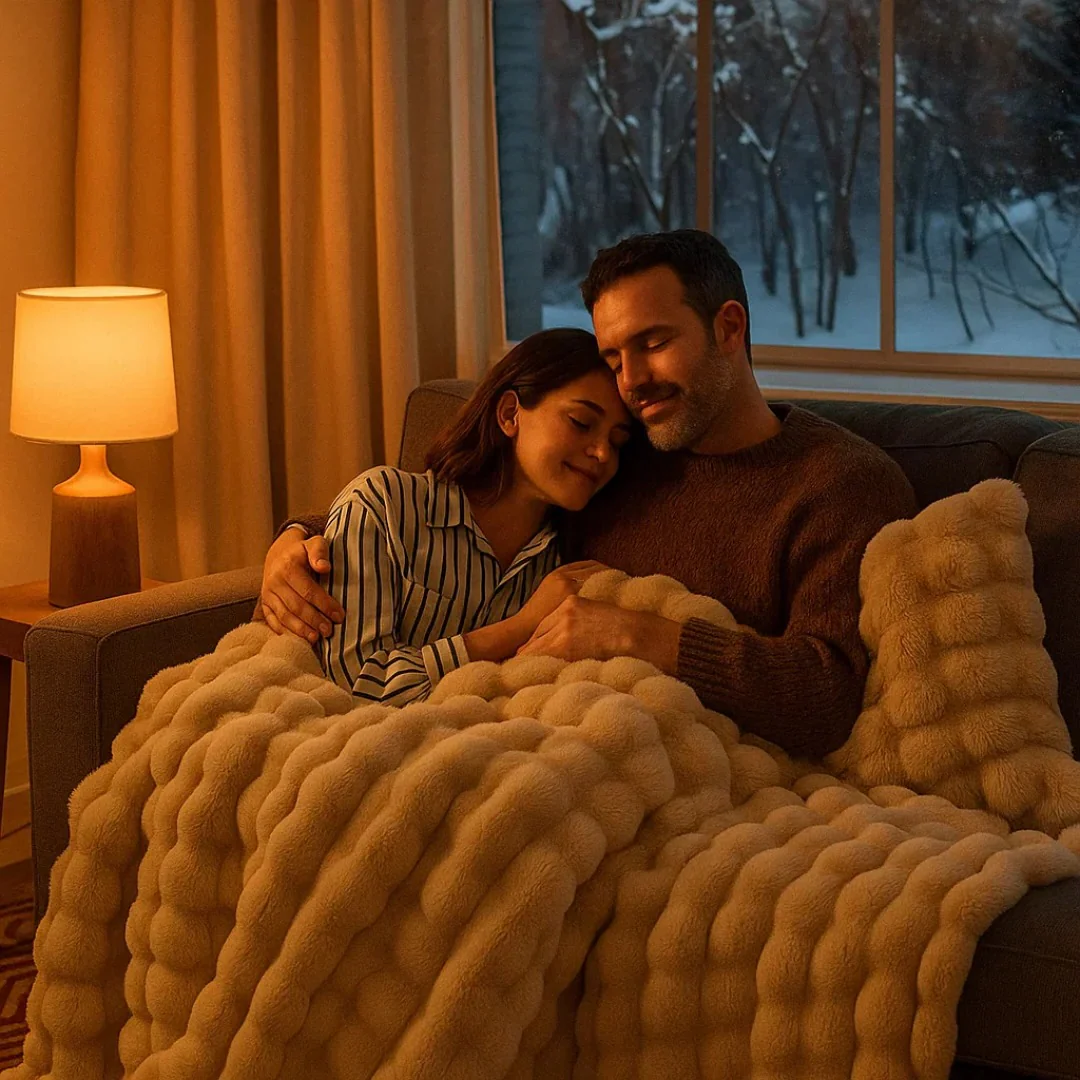 All-Season Blanket with Elegant Design - Image 6