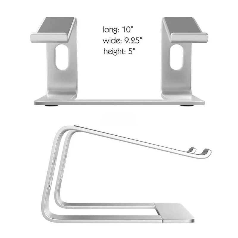Aluminum Vertical Laptop Stand - Image 2