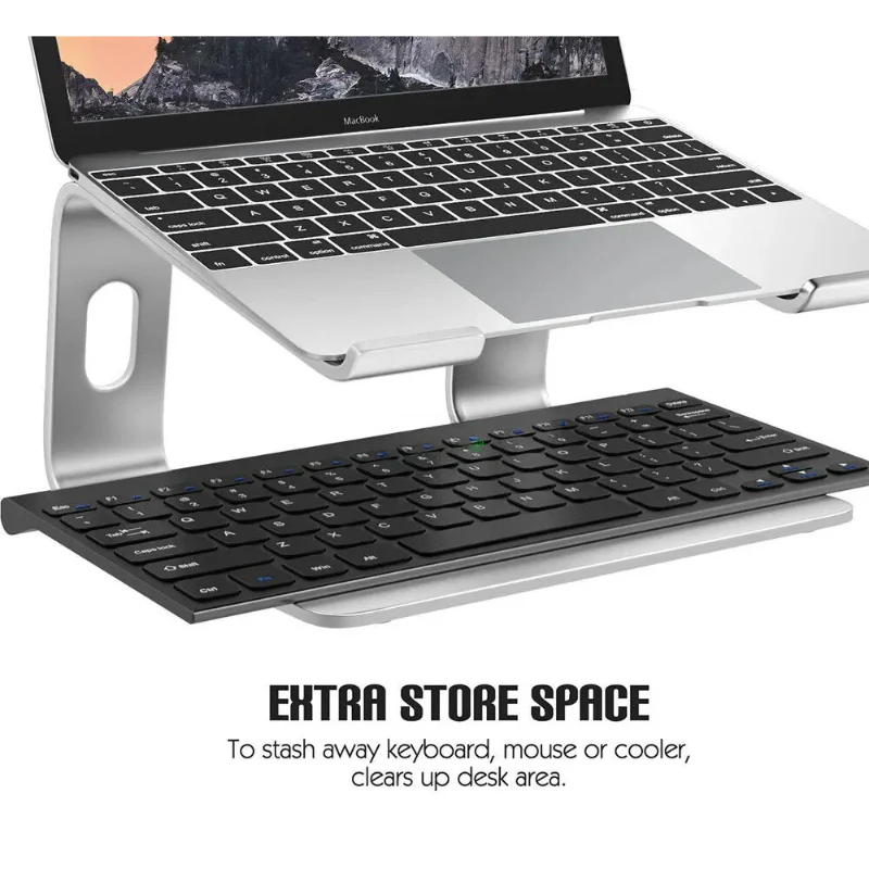 Aluminum Vertical Laptop Stand - Image 4