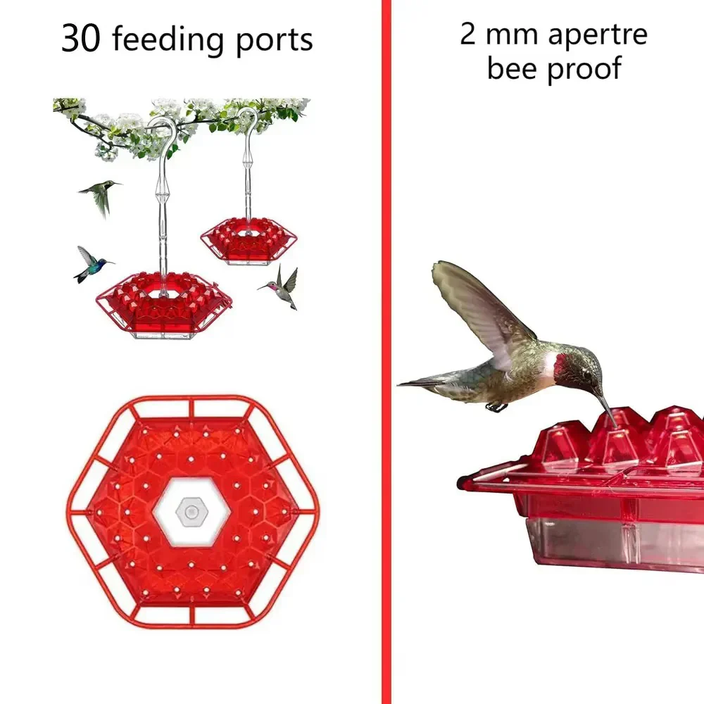 Ant Proof Hummingbird Feeder Outdoor Hanging Perch - Image 4