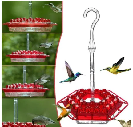 Ant Proof Hummingbird Feeder Outdoor Hanging Perch - Image 5