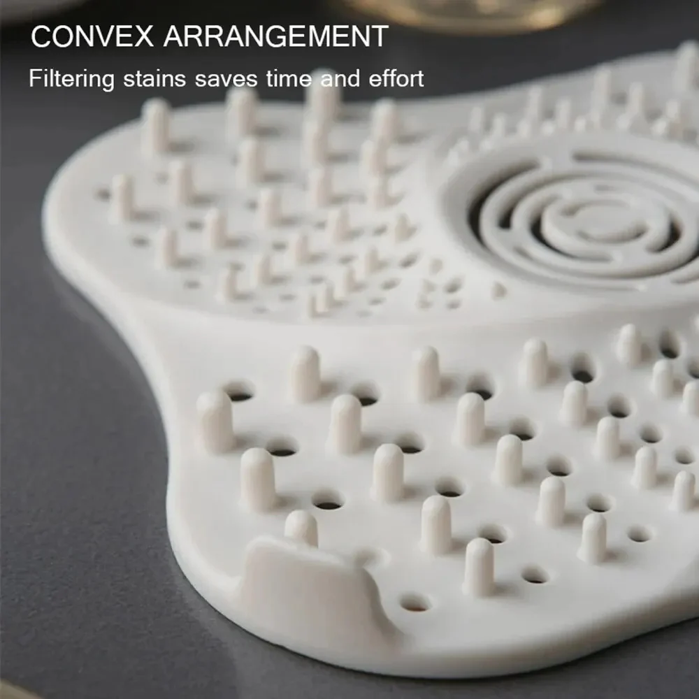 Anti Blocking Spiral Shower Drain Hair Catcher - Image 4