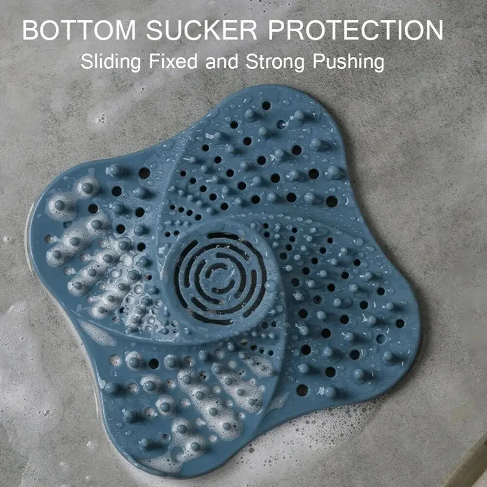 Anti Blocking Spiral Shower Drain Hair Catcher - Image 5