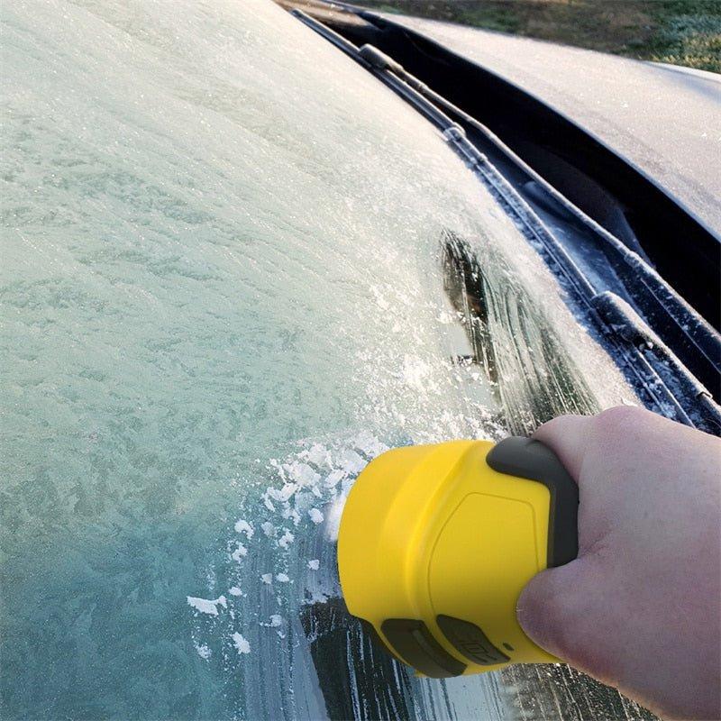 Anti-Freeze Electromagnetic Car Snow Removal Device - USB Rechargeable Electric Ice Scraper - Image 2