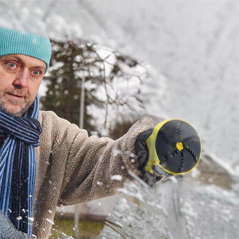 Anti-Freeze Electromagnetic Car Snow Removal Device - USB Rechargeable Electric Ice Scraper - Image 3