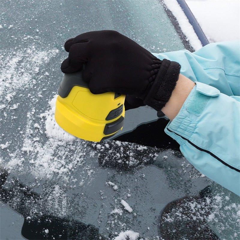 Anti-Freeze Electromagnetic Car Snow Removal Device - USB Rechargeable Electric Ice Scraper - Image 4