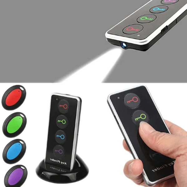 Anti-Lost Transmitter for Keys and Wallet with 4-In-1 LED Wireless Remote - Image 2