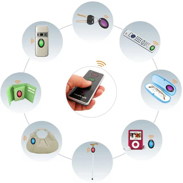 Anti-Lost Transmitter for Keys and Wallet with 4-In-1 LED Wireless Remote - Image 5