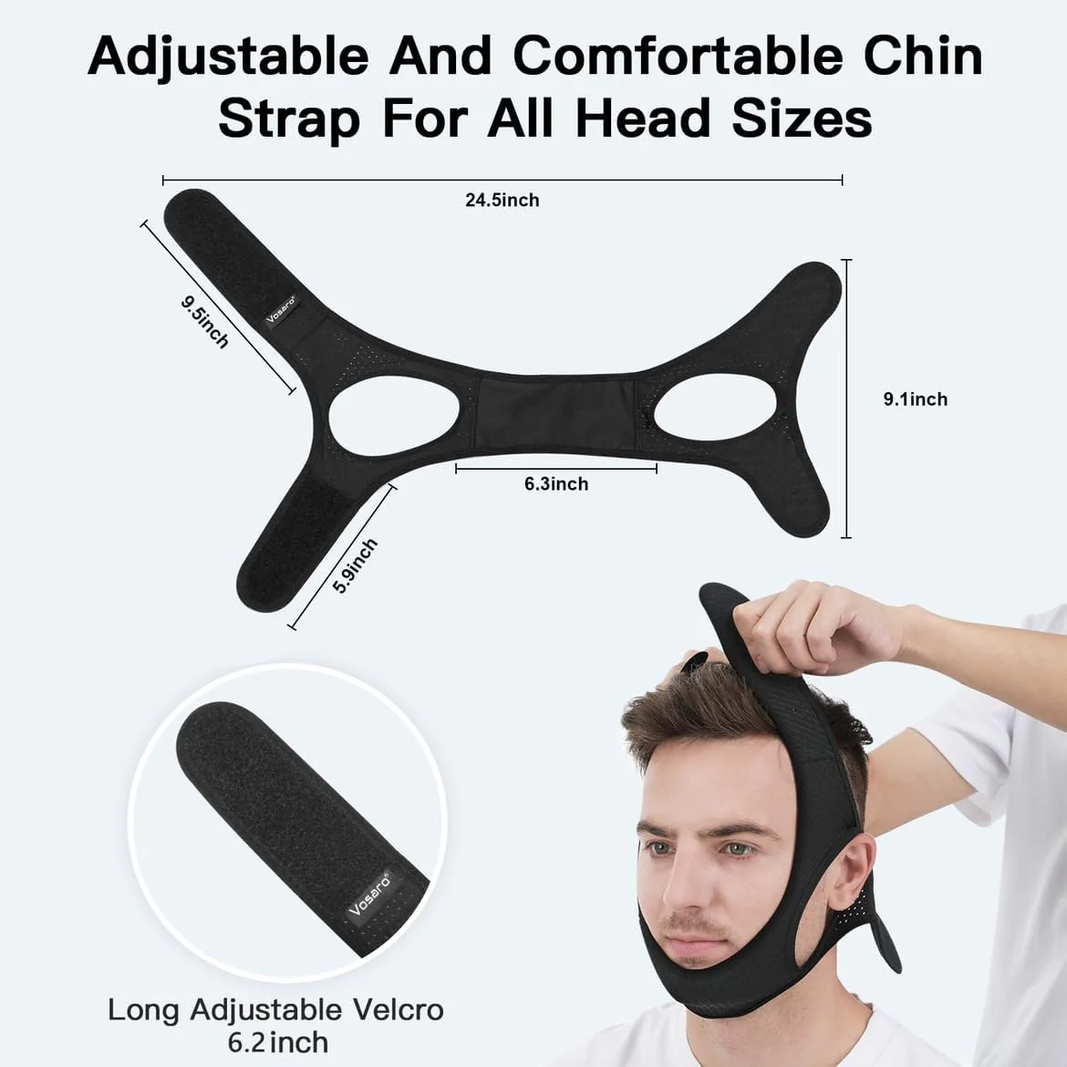 Anti Snoring Chin Strap for Sleep Apnea - Image 4