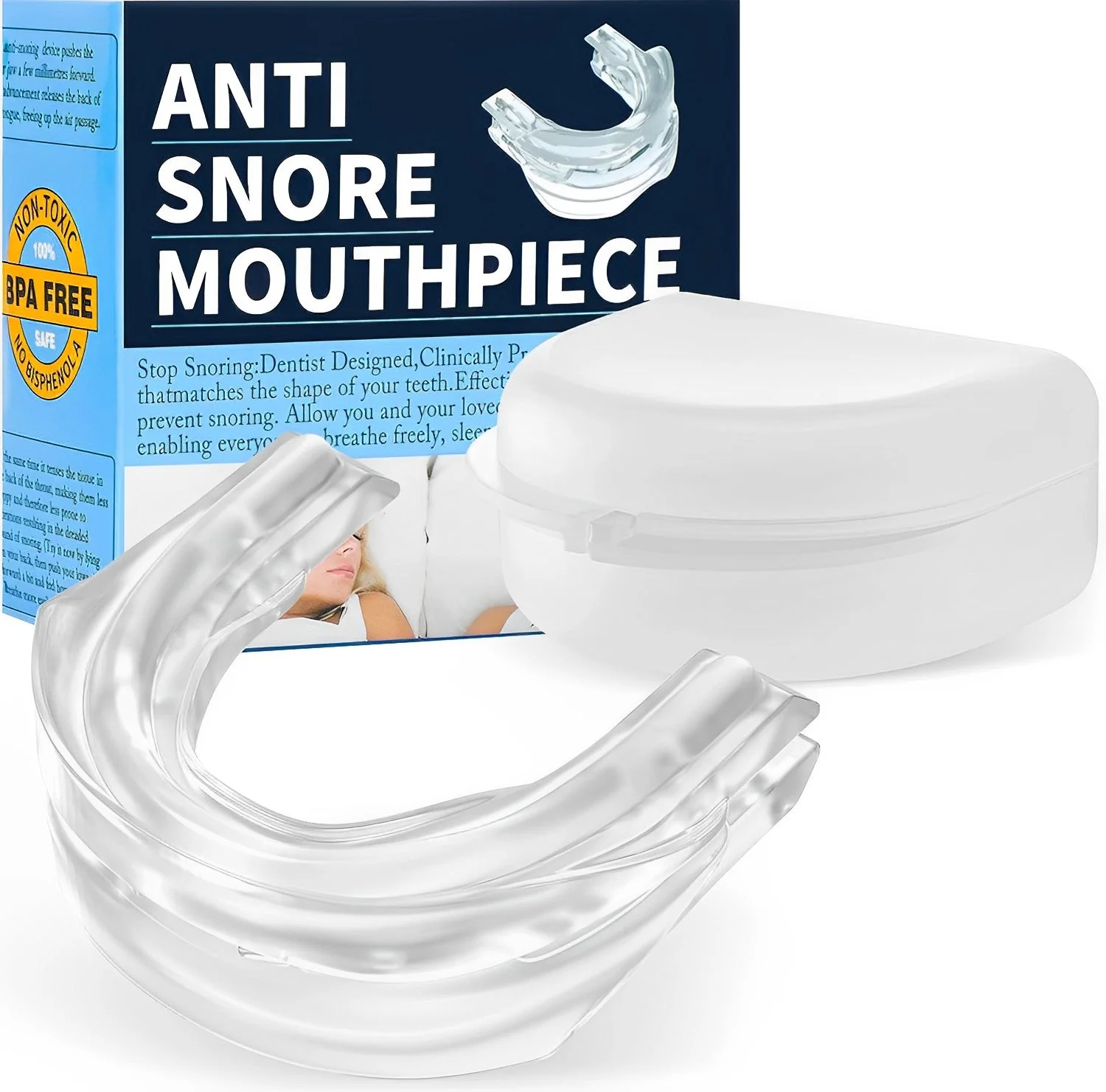 Anti Snoring Sleep Apnea Mouthpiece Guard - Image 2