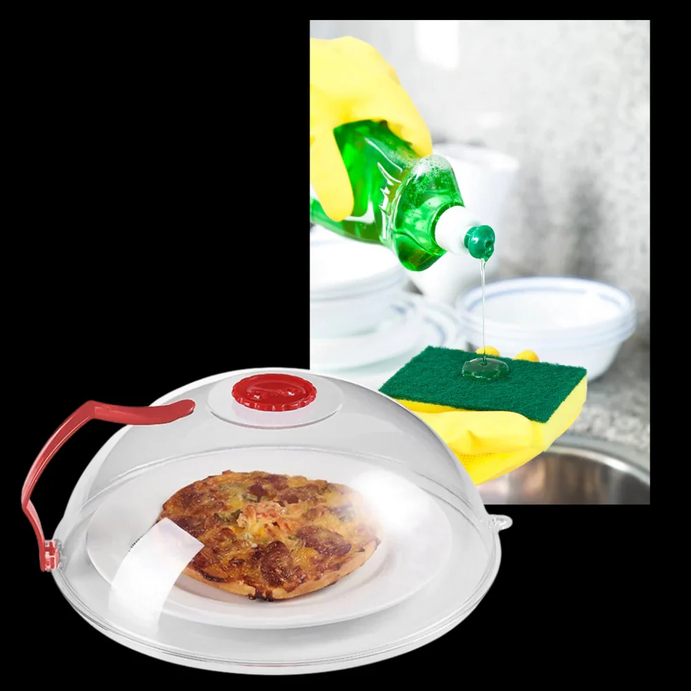 Anti-Splash Microwave Protective Cover - Image 6
