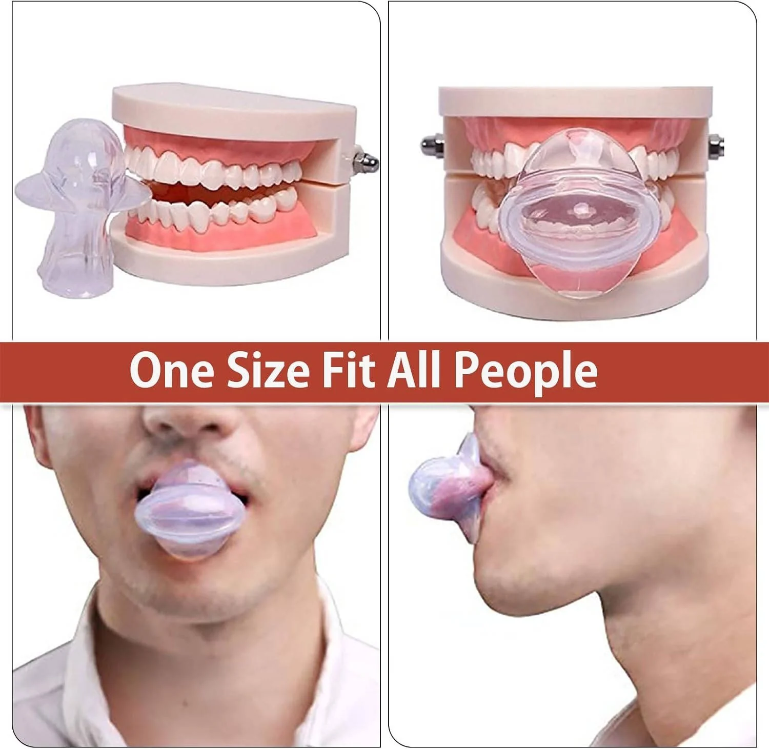 Sleep Apnea Tongue Retainer, Non-Invasive Snoring Relief Aid - Image 3