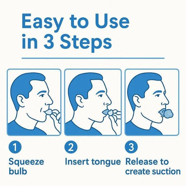 Sleep Apnea Tongue Retainer, Non-Invasive Snoring Relief Aid - Image 6